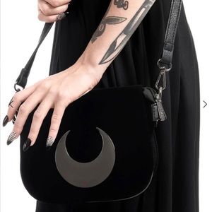 killstar crescent moon handbag🦇🌙